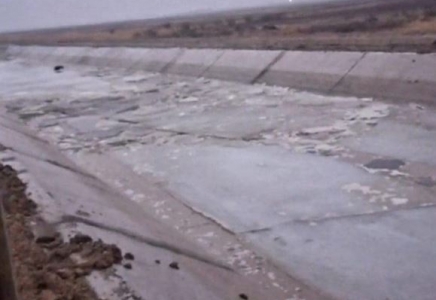 Түркістан қаласы маңында су жайылу қаупінің беті қайтарылды