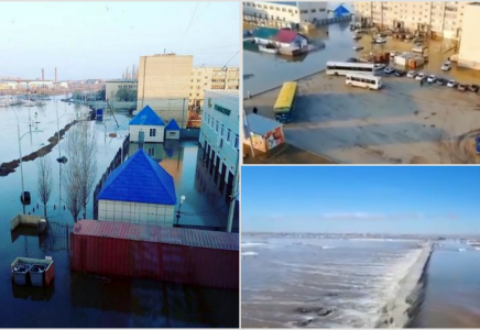 Кокшетау затопило после заверений чиновников, что угрозы паводков нет (фото, видео)