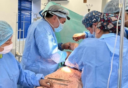 Шымкентте алғаш рет мәйіт донорлығымен бауырға трансплантация жасалды