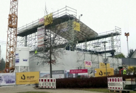 Германияда ең үлкен 3D-үй салынып жатыр  