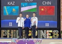 Азия чемпионатында қазақстандық гимнастшылар екі күміс жүлдеге ие болды
