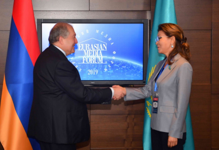 Дариға Назарбаева Еуразиялық медиа форум аясында бірқатар кездесулер өткізді