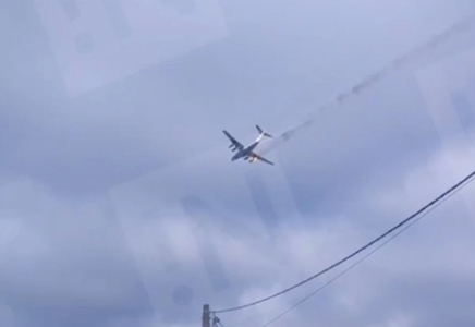 Ресейде Ил-76 әскери ұшағы апатқа ұшырады (видео)