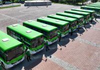 ТҮРКІСТАН: Арыс автопаркі жаңа автобустармен толықты