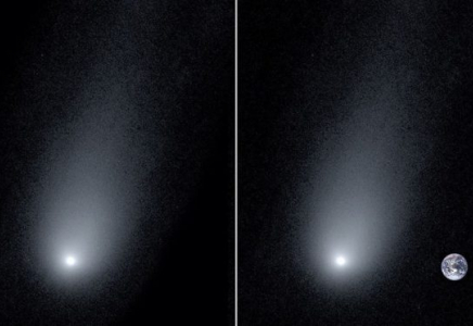 Астрономдар комета фонындағы кішкентай Жерді түсіріп алды  