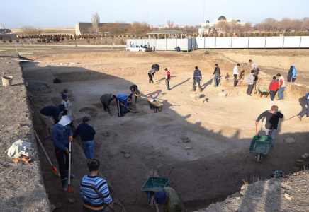 Түркістан қаласындағы Күлтөбе қалашығында археологиялық қазба жұмыстары басталды
