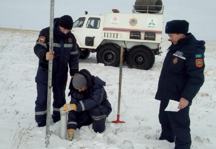Подготовку к паводкам начали в Карагандинской области  