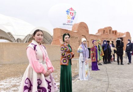 Шымкент: «Мәдени астана» эстафетасы Душанбеге табысталды