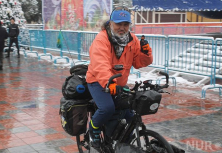 Алматы тұрғыны велосипедпен Меккеге аттанды