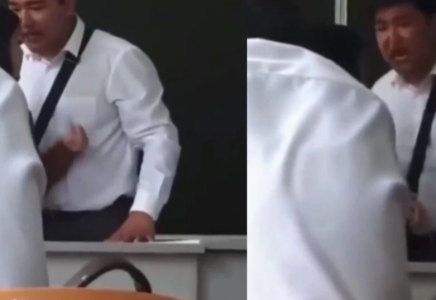 Талдықорғанда оқушы сабақ үстінде ұстазын балағаттады: Мұғалім полицияға арызданды (видео)
