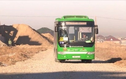 ШЫМКЕНТ: Тұрандағы «Әдия» тұрғын кешеніне автобус жүре бастады
