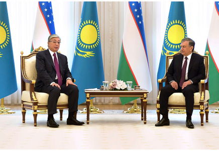 Қазақстан және Өзбекстан президенттері арасында бірлескен мәлімдеме жасалды