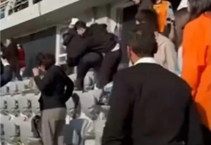 Түркияда өткен футбол кезінде қазақстандық жанкүйерлер жаппай төбелесті