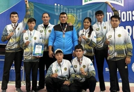 Түркістандық спортшылар гір көтеруден әлем чемпионатында 6 медаль еншіледі