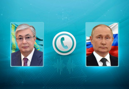 ​Мемлекет басшысы Ресей Президенті Владимир Путинмен телефон арқылы сөйлесті