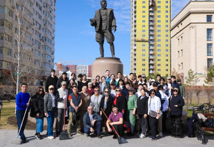 ​Астанада «Таза Қазақстан» экологиялық науқаны аясында «Тоқта, вандал!» акциясы өтті