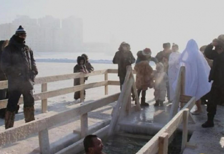 Астанада 18-19 қаңтар күндері Крещение мерекесі рәсімі өтеді