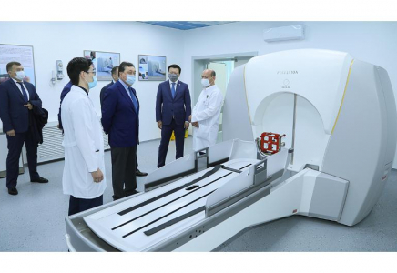 Орталық Азиядағы алғашқы «Гамма-пышақ» ҚР Ұлттық нейрохирургия орталығында орнатылды