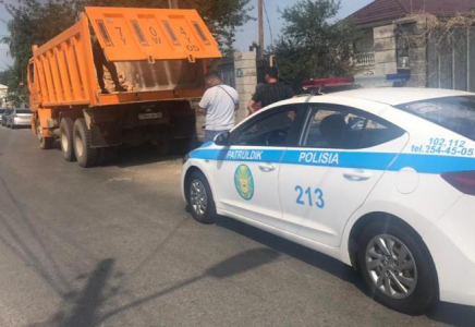 Алматы полициясы лас жүк көлік жүргізушілерін жазалауда 