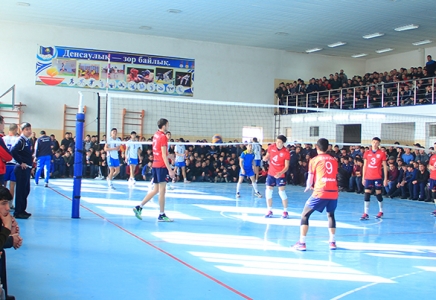 Түркістан облысында волейболдан халықаралық турнир өтті