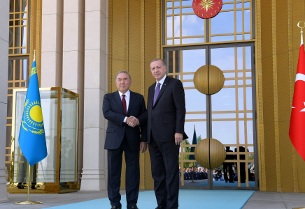 Назарбаев  Ердоғанмен кездесті
