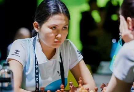 Бибісара Асаубаева ФИДЕ-нің рейтингісі ең жоғары шахматшысын жеңді