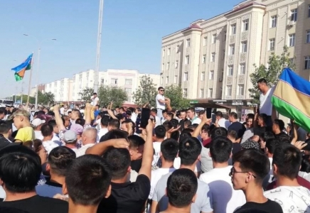 Өзбекстанның Ішкі істер министрлігі Қарақалпақстандағы митингке қатысты түсініктеме берді