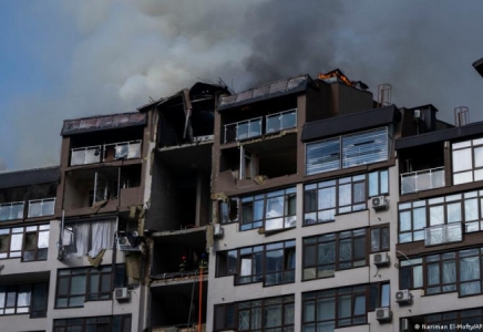 Киевке зымыранмен шабуыл жасалды: бір адам қаза тапты