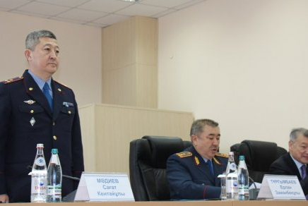 Сағат Мәдиев ШҚО полиция басшысы болып тағайындалды 