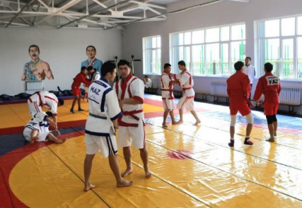 Түркістан қаласында жаңа спорт кешені пайдалануға берілді Түркістан қаласында жаңа спорт кешені пайдалануға берілді