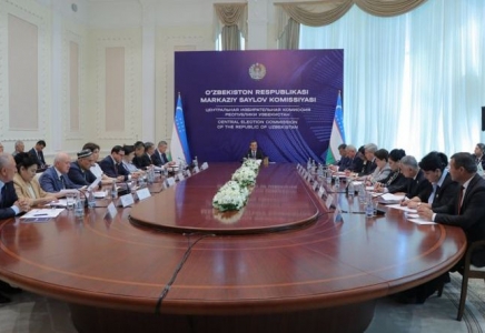 Өзбекстан ОСК президент сайлауының қорытындысын бекітті