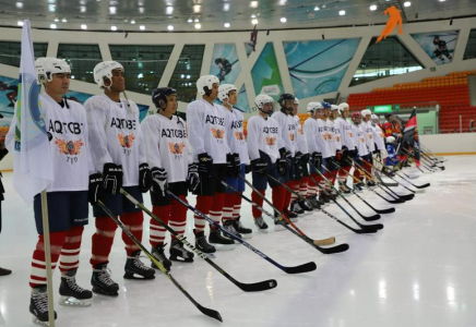 Елордада алғаш рет ҚР Төтенше жағдайлар министрінің кубогы үшін хоккейден турнир өтті  