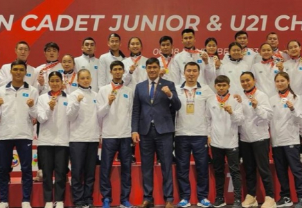 Қазақстан каратэшілері Азия чемпионатынан 24 медаль жеңіп алды