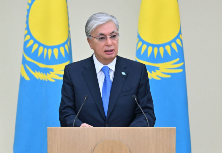​Мемлекет басшысы Ресей газын Қазақстан аумағы арқылы Өзбекстанға тасымалдау жобасын іске қосу рәсіміне қатысты
