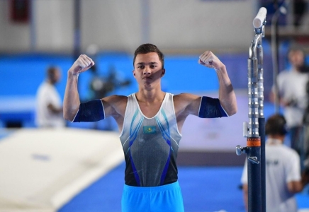 Милад Карими спорттық гимнастикадан әлем кубогінде екі күміс еншіледі 