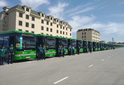 ШЫМКЕНТ: Екі бағытта жаңа жолаушылар автобустары жүре бастады 