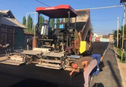 ШЫМКЕНТ: Еңбекші ауданындағы 17 көшеге жөндеу жұмыстары жүргізілді