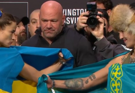 Агапова UFC-дегі жекпе-жегі алдында бітіспес қарсыласымен көз арбасты