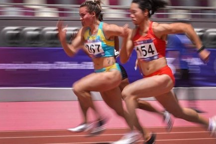Ольга Сафронова 100 метрге жүгіруден Азия чемпионы атанды  