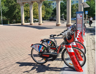  В Шымкенте запустили велостанцию Shymkent bike