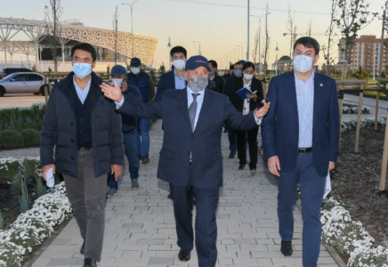 Облыс әкімі Түркістанды абаттандыру жұмыстарын саралады