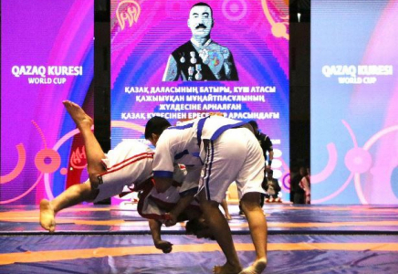 Түркістан төрінде Қажымұқан атындағы әлем кубогы басталды Түркістан төрінде Қажымұқан атындағы әлем кубогы басталды