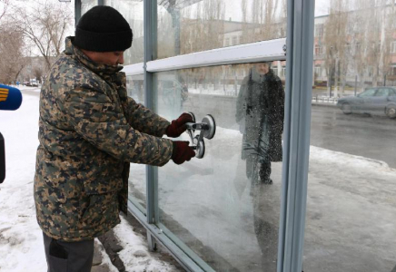 ​Остановочные павильоны восстанавливают в Павлодаре