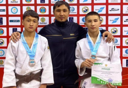Түркістандық дзюдошылар ел чемпионатында 6 медаль еншіледі