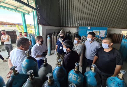 В четырех больницах Шымкента установят кислородные станции