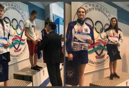 Cуда жүзуден халықаралық турнирде қазақстандық спортшылар 4 алтын алды
