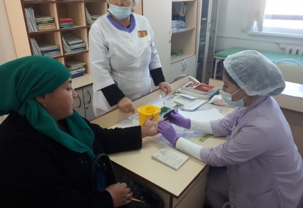 ​Түркістан облысында соңғы 10 айдың ішінде 2,5 мың адамнан қант диабеті анықталған