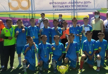Түркістандық футболшылар республикалық лиганың жеңімпазы атанды