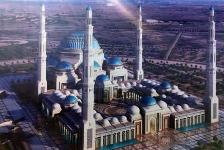 ​Главную мечеть построят в Астане: Назарбаев заложил капсулу
