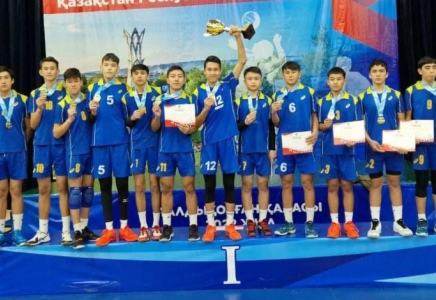 ТҮРКІСТАН: Өңір волейболшылары ел чемпионы атанды 